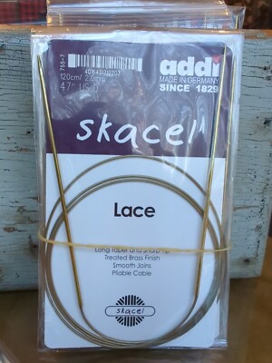 addi Turbo  LACE Circular Knitting Needles Skacel US 0 (2 mm) 47'' (120cm)
