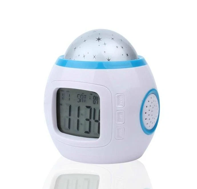 Звездное ночное небо свет проекции календарь цифровой музыки будильник Xmas Hot Deal - Изображение 4 из 4