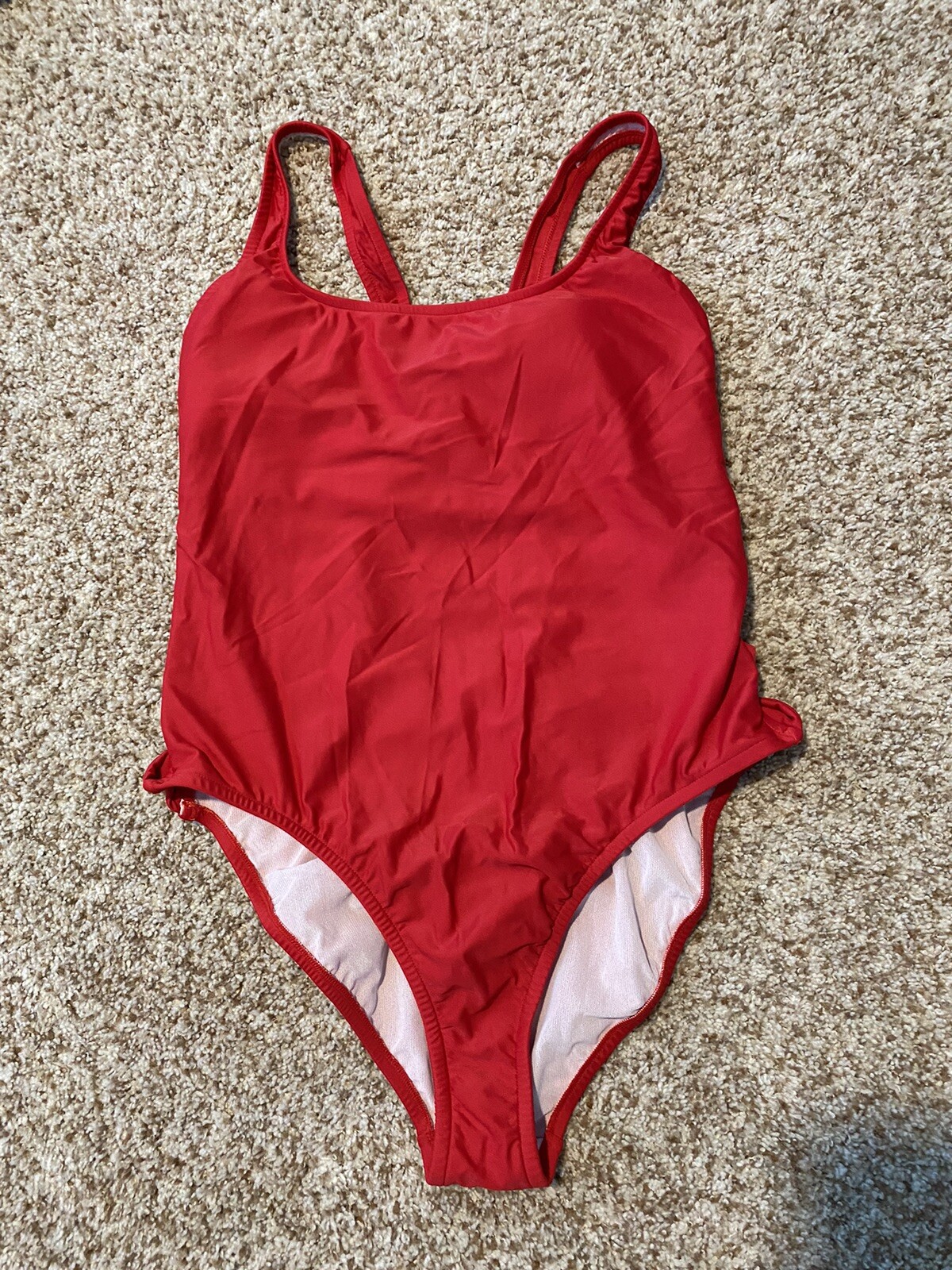 Venus Women's Red One Piece Side Cut Out Swimsuit 18 eBay