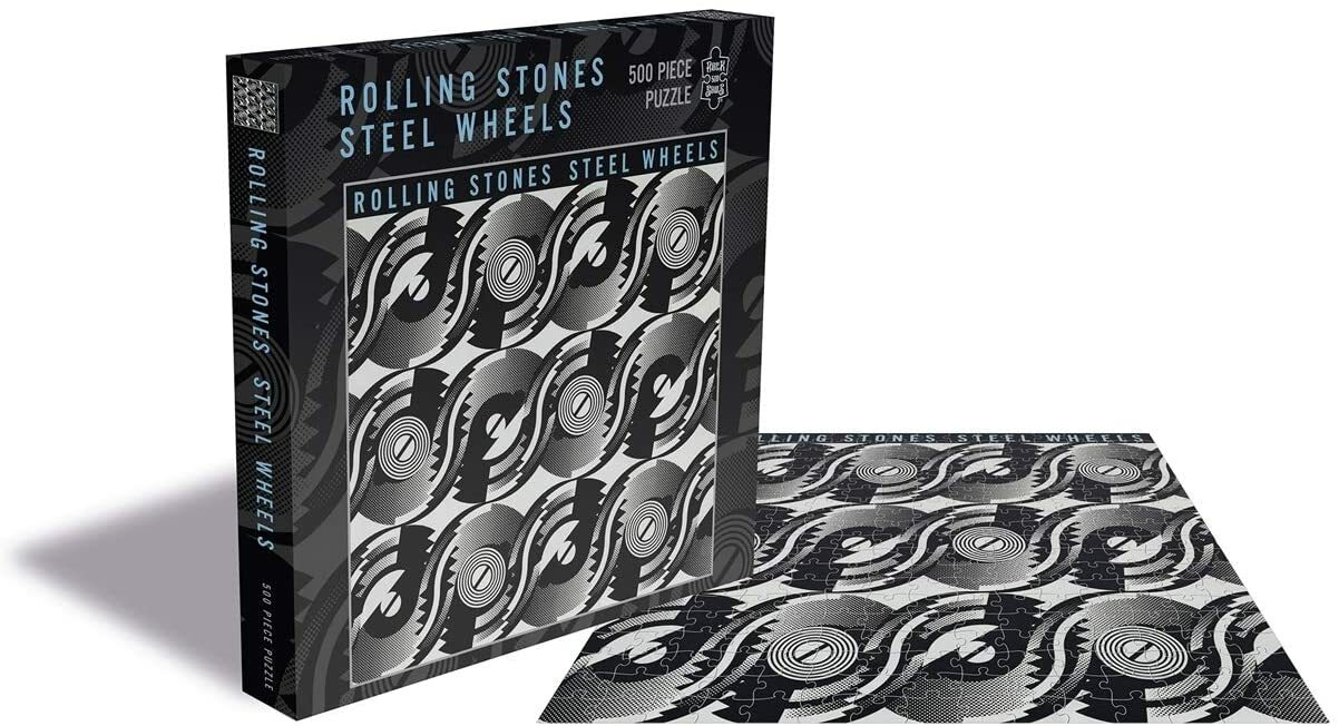 Rolling Stones Steel Wheels 500pc jigsaw puzzle 410mm x 410mm PRICED TO CLEAR!