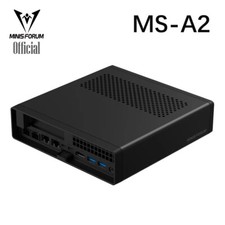 MINISFORUM MS-A2 MINI PC Desktop AMD Ryzen 9-7940HX Barebone No RAM, No SSD 
