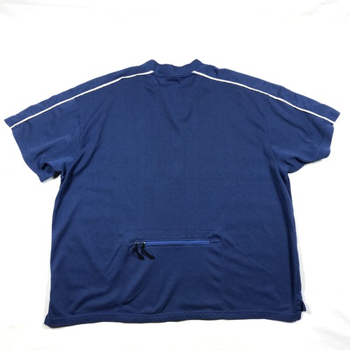 De Colección REI Azul 1/4 Cremallera Pullover Ciclismo Bicicleta Jersey Camisa Hecha en EE. UU. Para Hombres XL - Imagen 6 de 6
