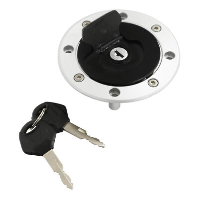 Universal Aluminum Fuel Gas Tank Cap With Key For Suzuki GSXR, Bandit & More (1997-2004)