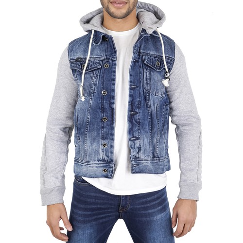 jersey with jean jacket