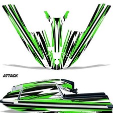 Adesivi Grafici Per Jet Ski Kawasaki 440 550 SX 1982-1995 ATTACK G