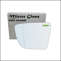 Glas RüCkspiegel AsphäRisch Seite Sx-Guidatore FüR Kia Venga (Yn) Von
