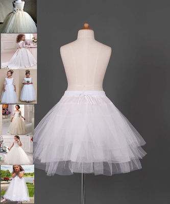 Short Crinoline Half Slip Petticoat - Tutu Style Underskirt For Dresses & Special Occasions