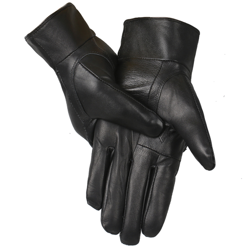 Gants cuir homme noir doublure polaire interne taille S M L XL XXL - Imagen 2 de 4