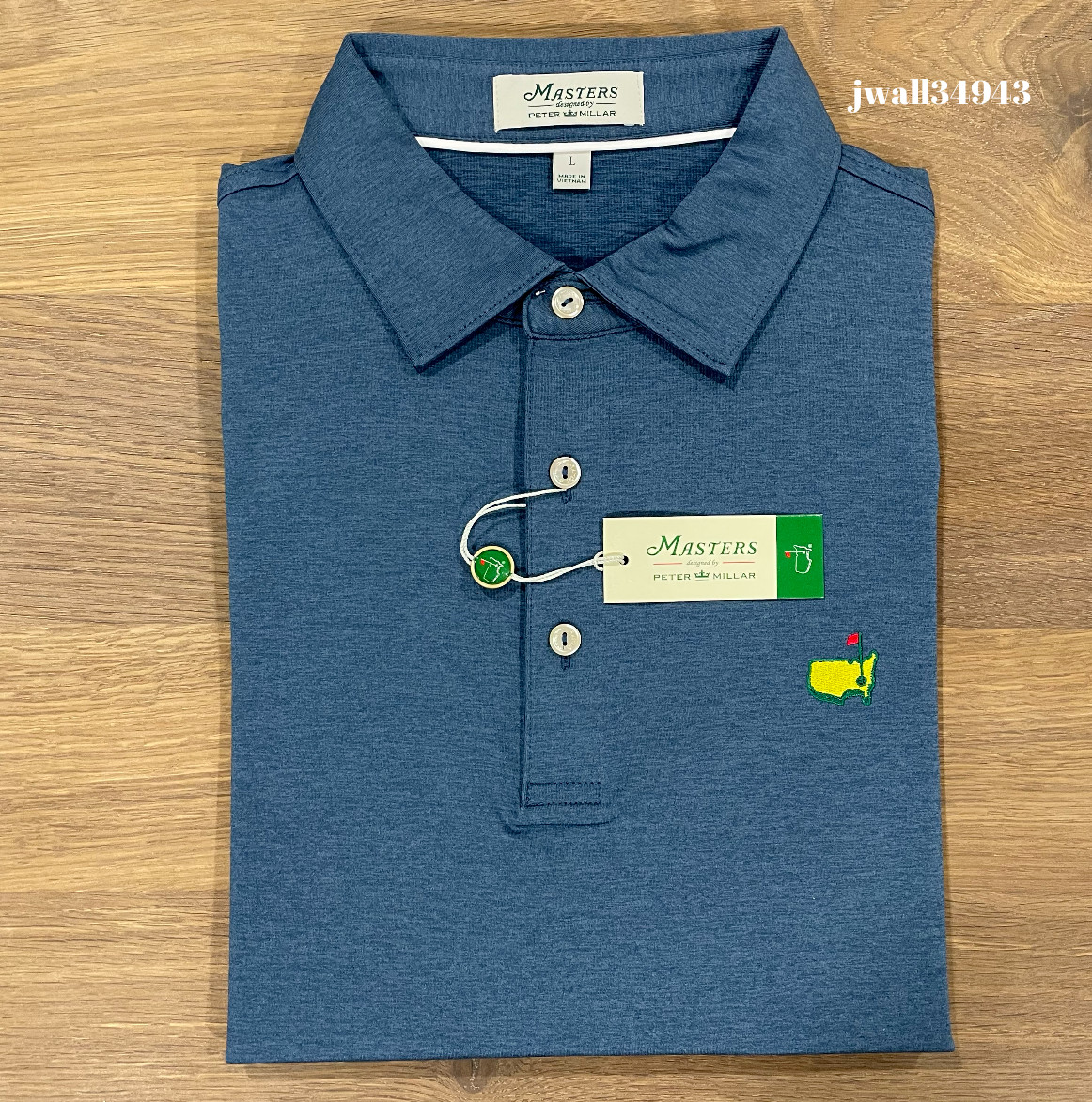 masters green performance tech golf shirt
