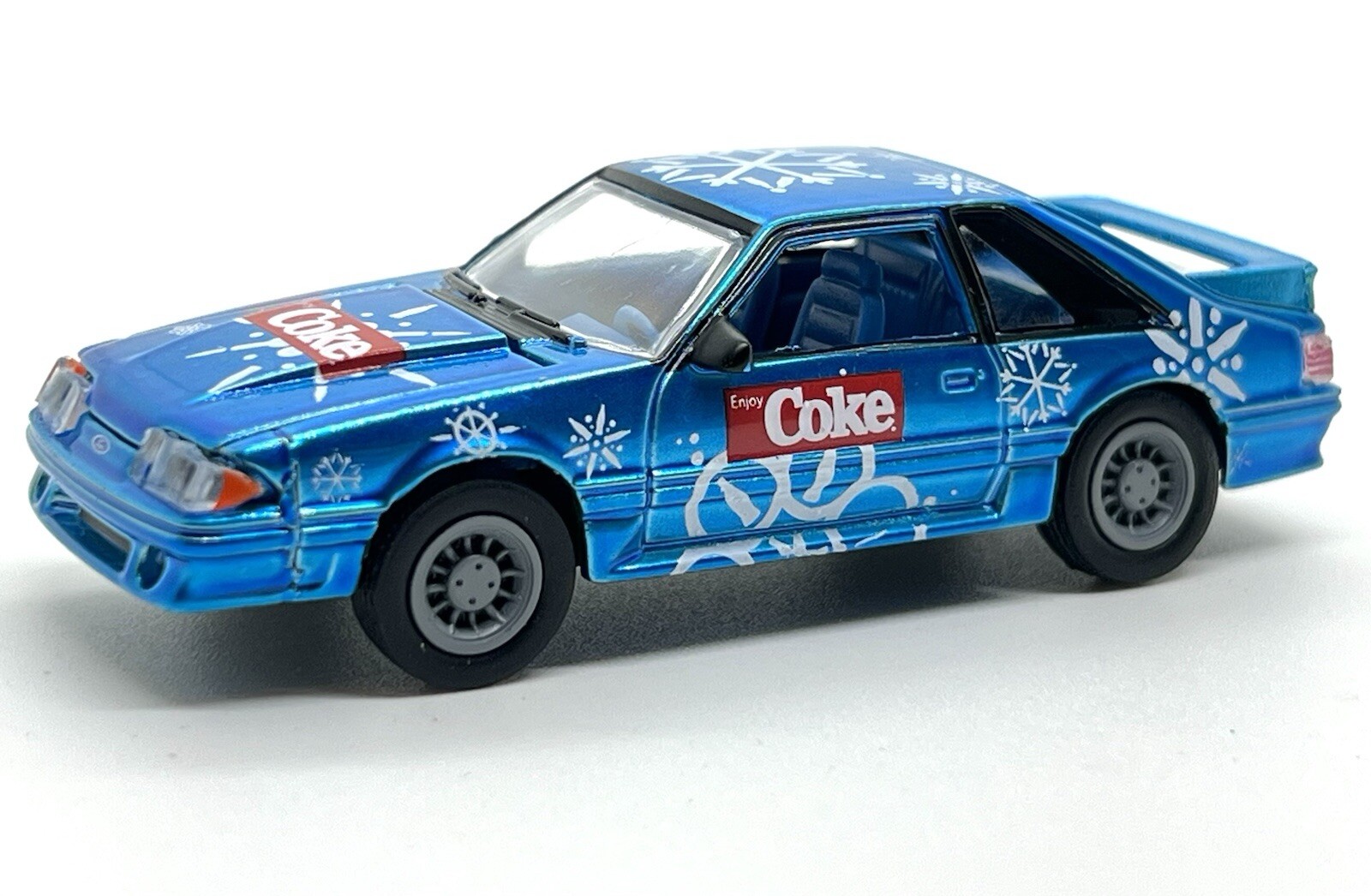 M2 MACHINES 1988 FORD MUSTANG GT 2024 CHRISTMAS COCA-COLA LOOSE