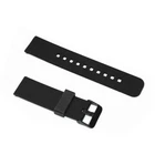 22mm Pebble Classic Smart Watch 301BL Silicone Rubber Wrist Watch Band Black