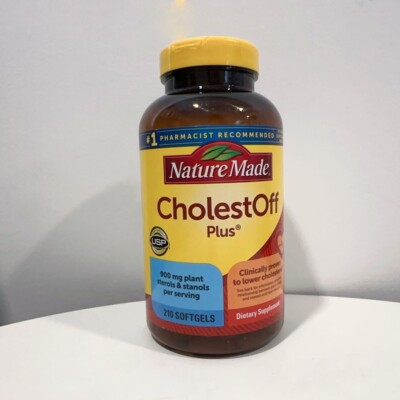 Nature Made CholestOFF Plus 210 softgels EXP 05/2026