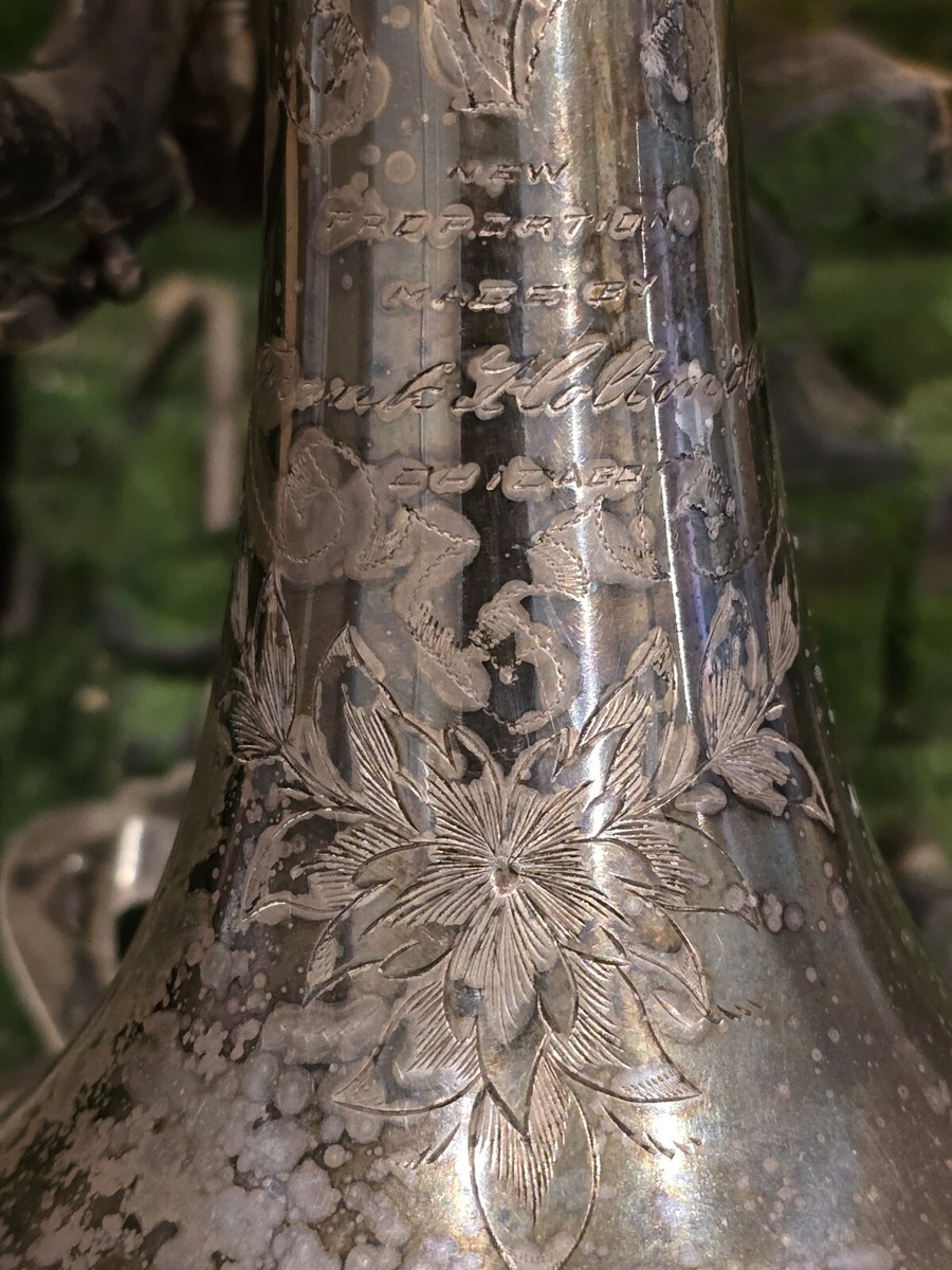 FRANK HOLTON Chicago 初期HEIM MODEL Frank Holton Cornet, CHICAGO Silver plated | eBay