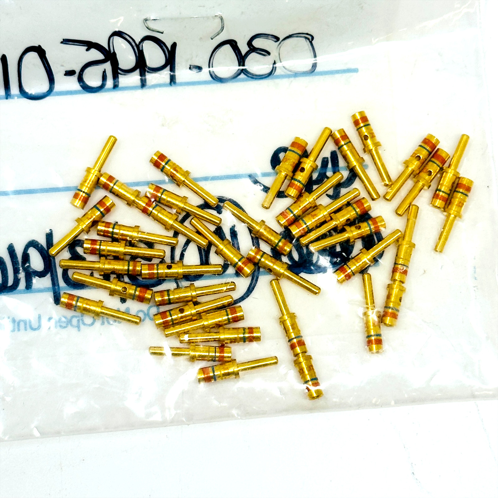 39 pcs ITT Cannon 030-1995-016 Circular Position Gold Contact Pins