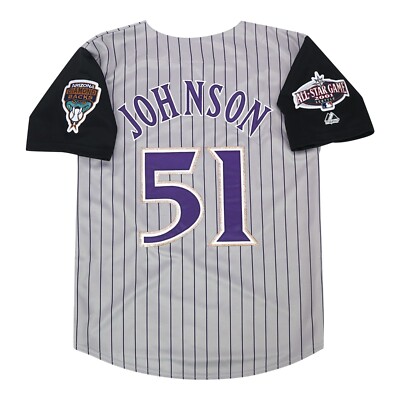 Randy Johnson 2001 Arizona Diamondbacks Grey Road All Star Randy Johnson 2001 Arizona Diamondbacks Grey Road All Star