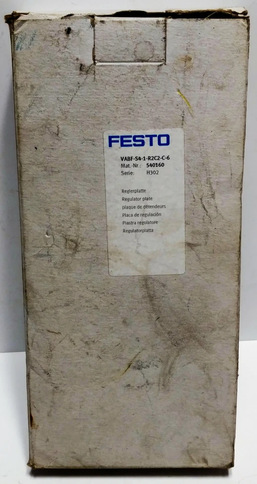 Festo VABF-S4-1-R2C2-C-6 Regulator Plate - Image 4 of 4