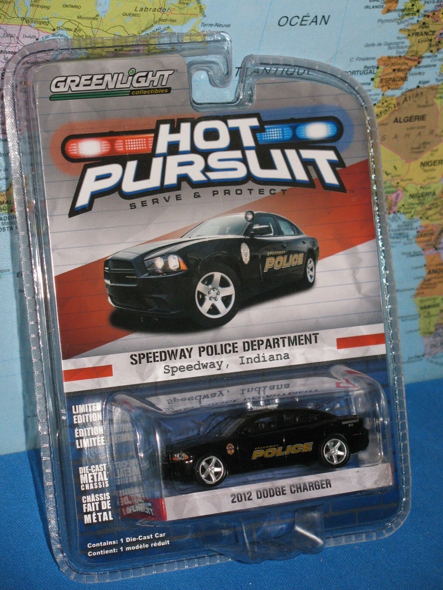 HOT PURSUIT 2012 DODGE CHARGER SPEEDWAY POLICE DEPARTMENT INDIANA
