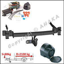 AHK + ES13 für Mercedes E-Klasse S211 2002-09 Kombi Anhängerkupplung komplett