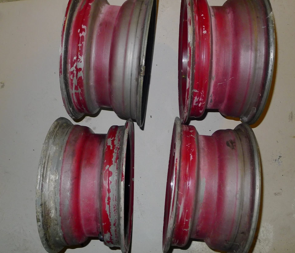 4 Alu Felgen Austin Mini 5x10x610 INSET Alufelge Made in UK - Bild 2 von 4