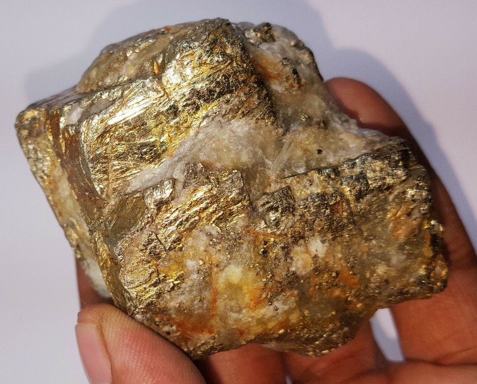 Natural Golden Pyrite Rough 2071.00Ct Loose Gemstone Certified Pyrite ...