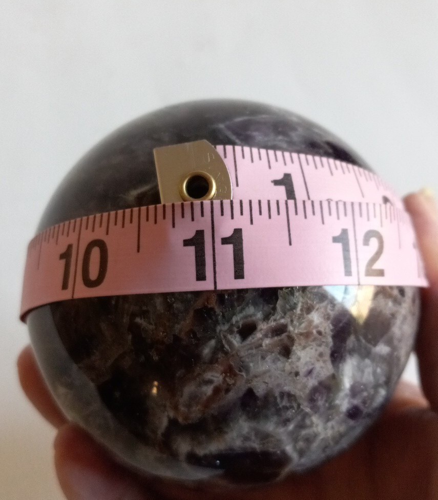 864g Beautiful Dream Amethyst Crystal Sphere eBay