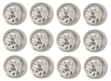 Studex Stainless Steel Bezel Setting with 3MM April Crystal Ear Piercing Stud...