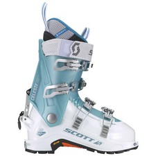 Scarponi Sci Alpinismo Skialp Freeride Donna  SCOTT CELESTE WHITE/BLU mp 23.5