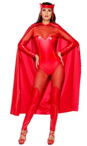 red witch costume