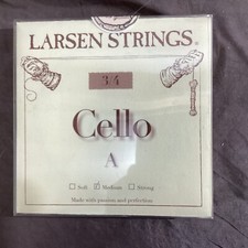 FULL SET OF LARSEN CELLO STRINGS THREE QUARTER SIZE 3/4
