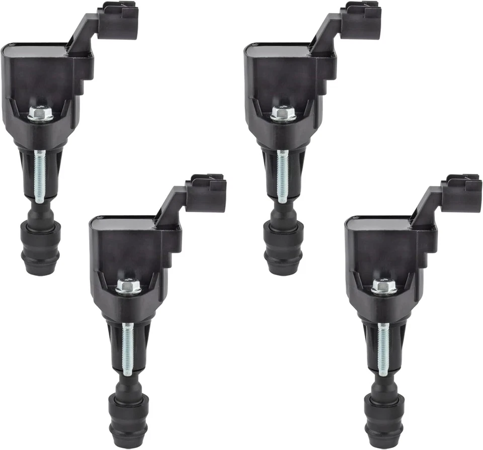 Paquete de 4 bobinas de encendido para Chevy Cobalt Malibu HHR Equinox Pontiac G5 G6 UF491 Foto 4 de 4