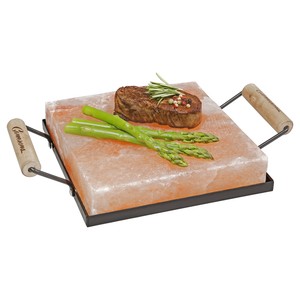 Himalayan Salt Block Grilling Slab Xl Size 8x8x 2 Bbq Salt Cooking Stone Plate 656103016778 Ebay