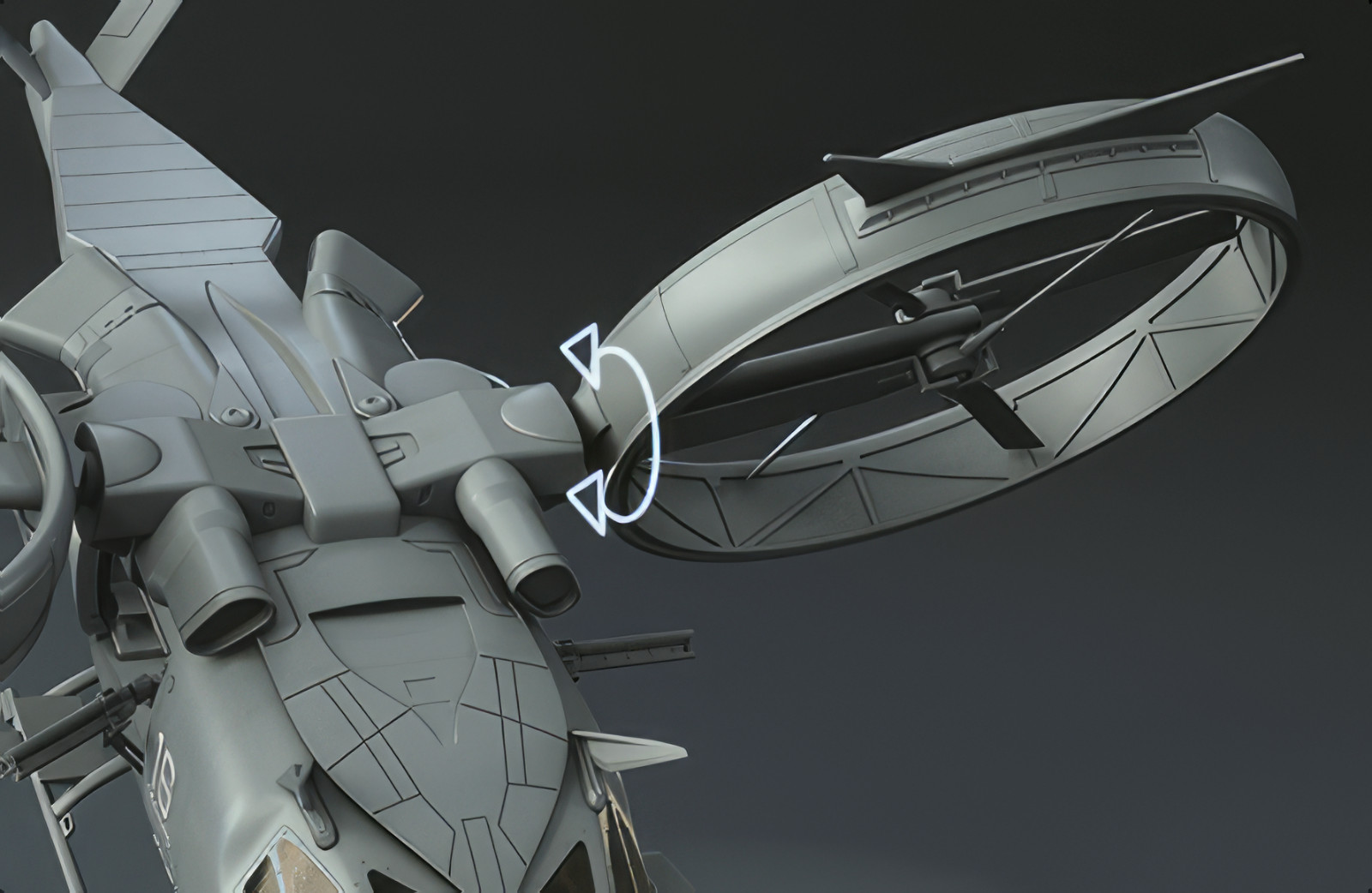 Solo3D 1/48 Scale Aerospatiale SA-2 Samson from "Avatar"