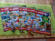 Konvolut 5x Ninjago Hefte aus 2016 Nr 10,11,12,13,14 mit vielen Extras