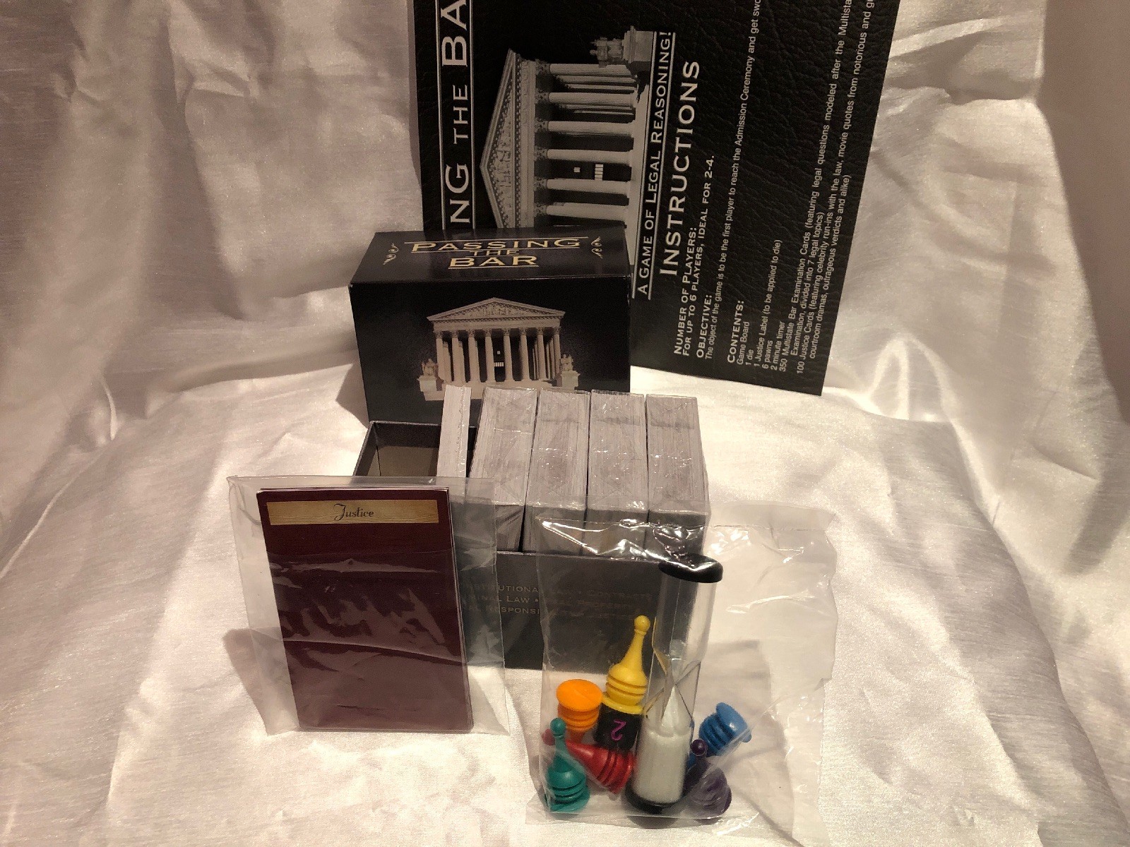 NEW Passing The Bar Board Game Of Legal Reasoning Prep Study Law
