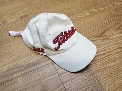 Casquette Titleist USA Rouge Réglable - Style Golf Et Camionneur