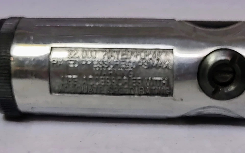 CENTRAL PNEUMATIC 1/4 pol. Moedor de matriz de ar metal, plástico, madeira 4,5 CFM 92144 - Imagem 4 de 4