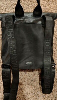 Botkier Black Backpack New York Trigger Mini Nylon Leather  display picture 1