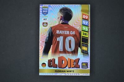Panini Adrenalyn XL FIFA 365 2025 El Diez Karte: Florian Wirtz #417