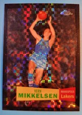 VERN MIKKELSEN #19/50 2007-08 TOPPS CHROME - XFRACTOR (VERNS #19) (1 OF 1) HOF
