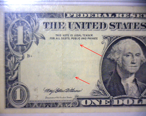 1993 $1 US Fed. Reserve Note, SEAL & SERIAL NUMBERS 🌟PRINTED ON REVERSE🌟 - Picture 5 of 8