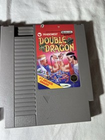 Lotto giochi Double Dragon 1 e 2 - Nintendo NES - solo carrelli TESTATI!
