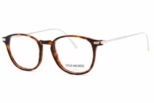 CUTLER AND GROSS CG1303 002 Eyeglasses Silver Tortoise Frame 49mm