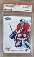 J.S. Giguere 1994-95 Parkhurst #SE270 PSA 10 Rookie Card Ducks Cup Winner