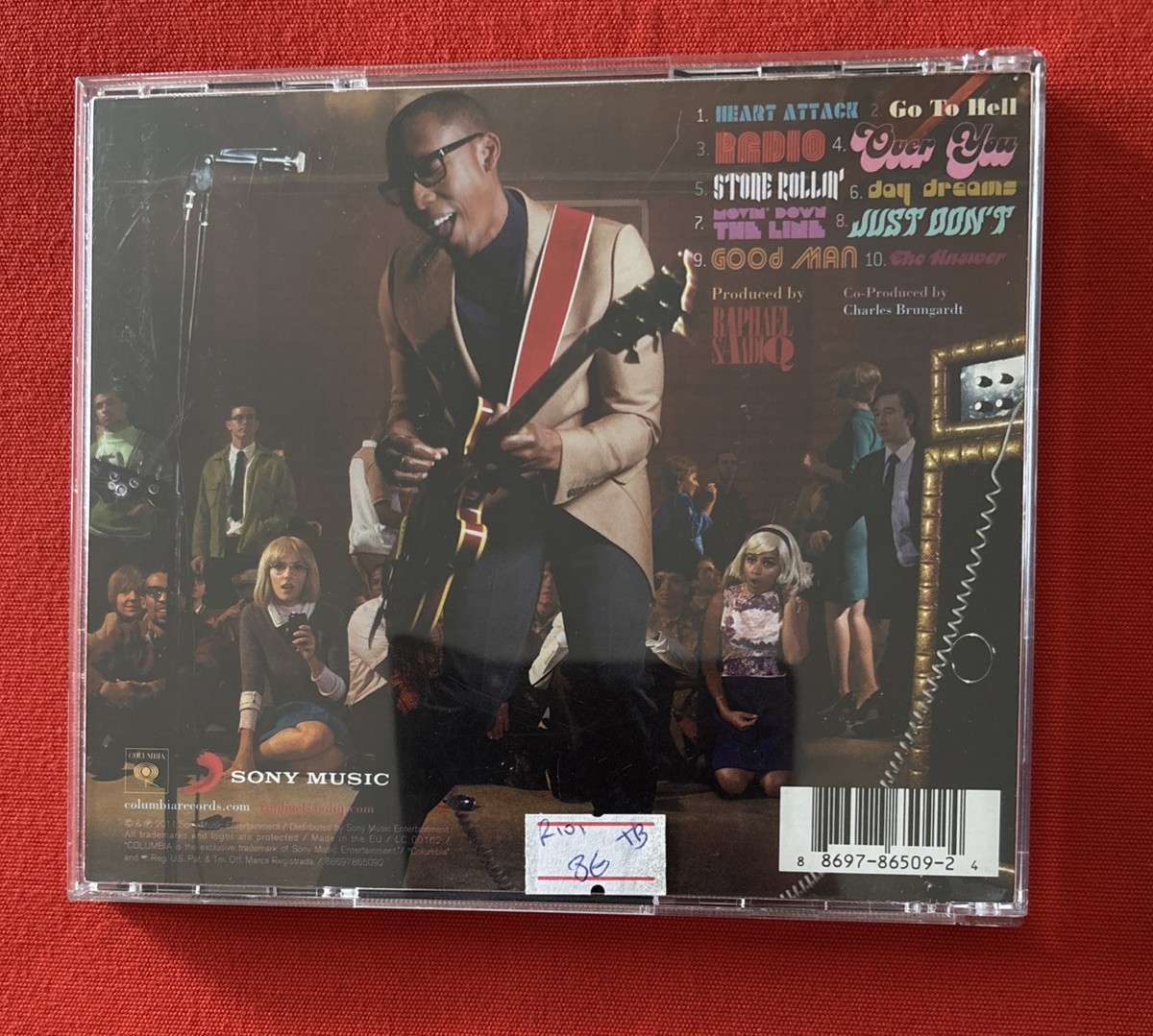 未開封】Raphael Saadiq Stone Rollin' LP+CD Raphael Saadiq