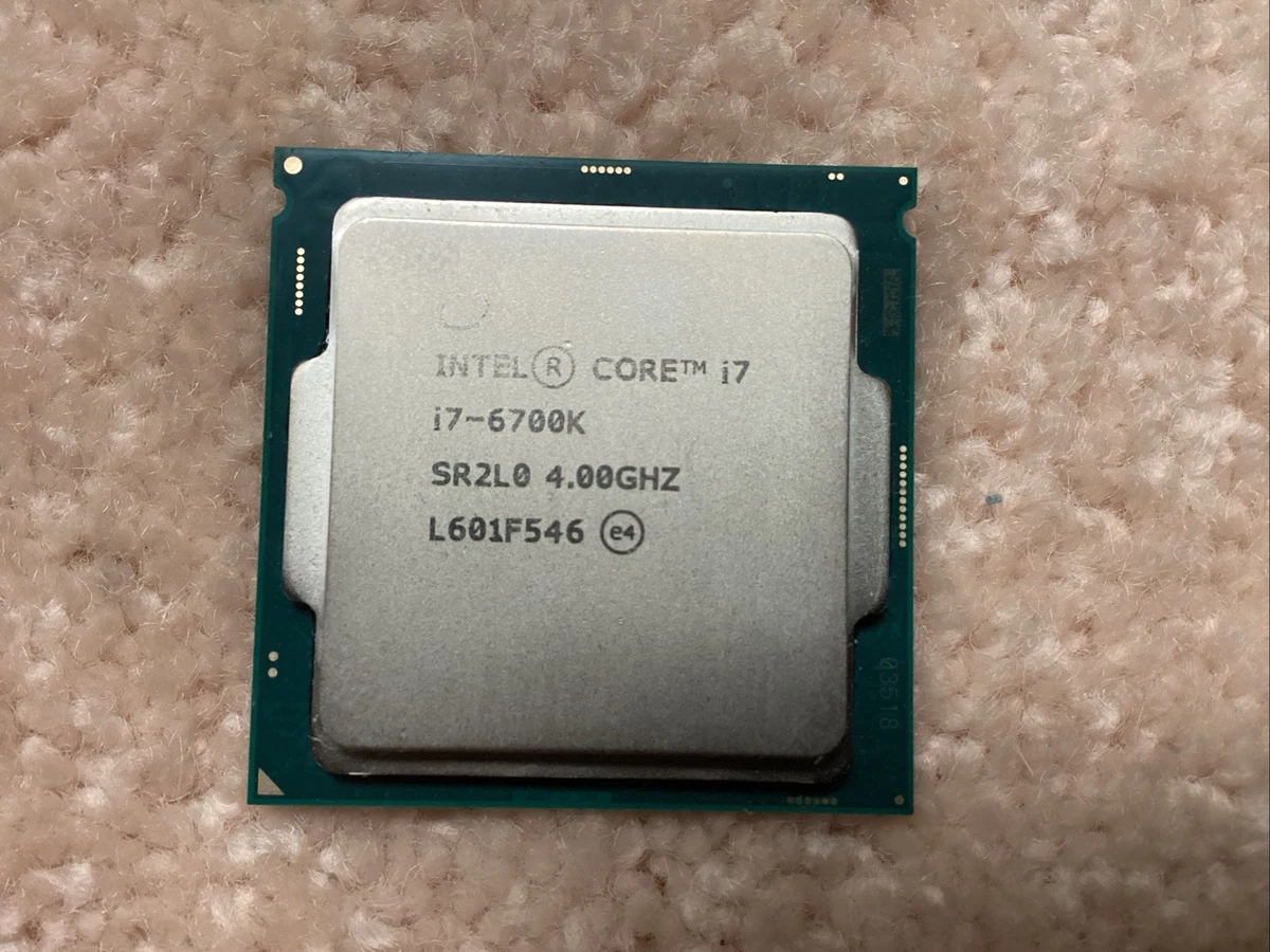 Intel Core i7-6700K Processor Model Computer Processors (CPUs) for