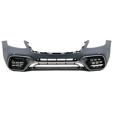 Frontstoßstange für Mercedes S-Klasse W222 Facelift 17+ S63 Look Schwarz Gitter Frontstoßstange für Mercedes S-Klasse W222 Facelift 17+ S63 Look Schwarz Gitter