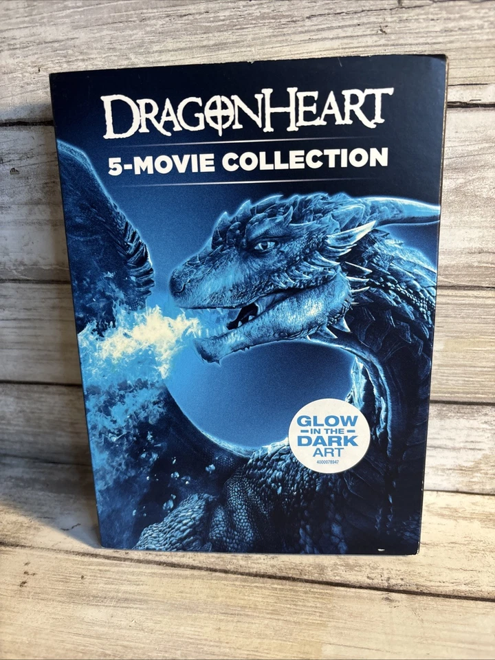New! Dragonheart: 5-Movie Collection (DVD) Sealed W/ Limited Edition Glow Slip - Image 2 of 4