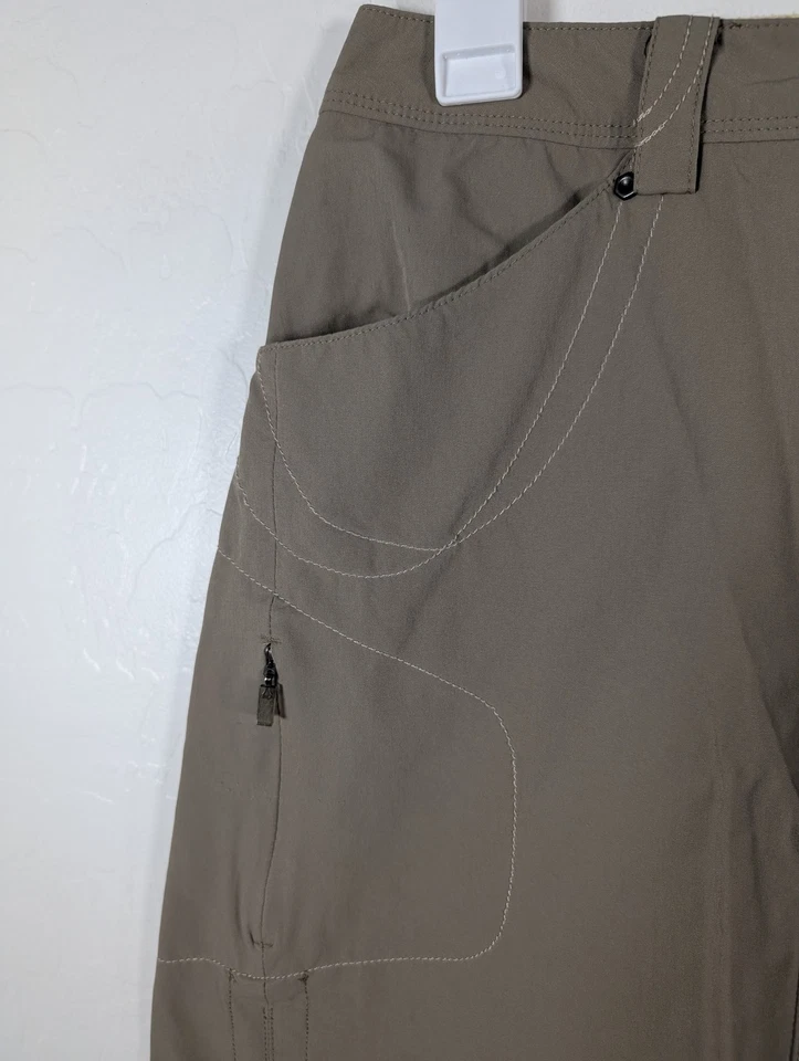 Falda Mountain Hardwear Para Mujer 2 Marrón Nylon Elastizada Senderismo Exterior Bolsillos Foto 2 de 4