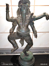 Tanzende Ganesha Statue im Khmer-Stil-53cm