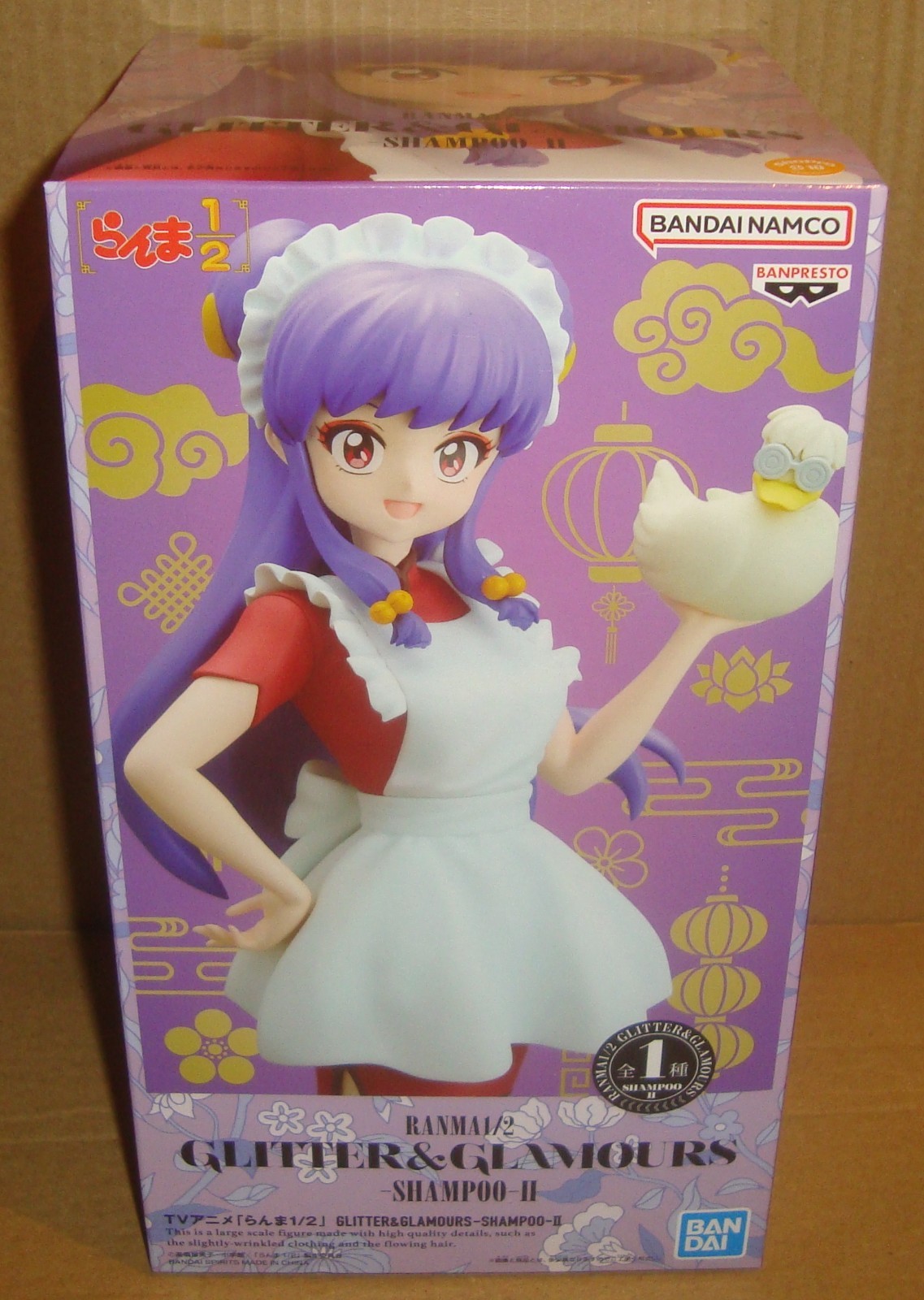RANMA 1/2 GLITTER & GLAMOURS SHAMPOO II BANPRESTO/BANDAI 2026